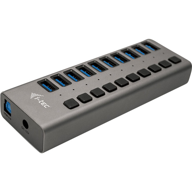 Image of Alternate - USB 3.0 Charging HUB 10 port + Power Adapter 48 W, USB-Hub online einkaufen bei Alternate