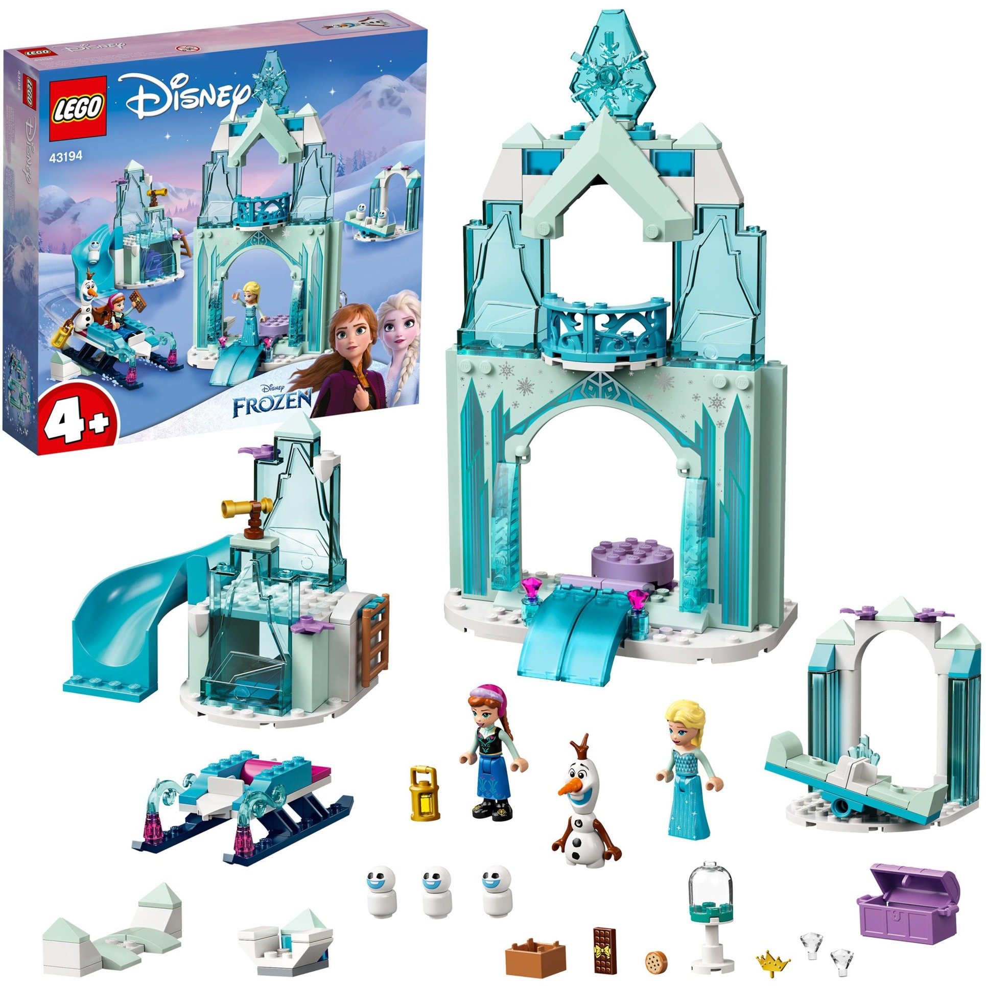 Image of Alternate - 43194 Disney Princess Annas und Elsas Wintermärchen, Konstruktionsspielzeug online einkaufen bei Alternate