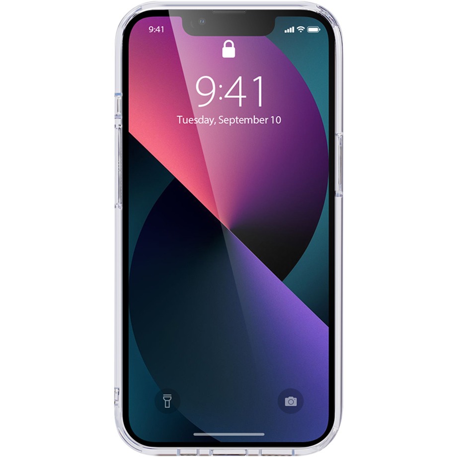 Nevox StyleShell SHOCKFlex, Handyhülle transparent, iPhone 16 Plus, kompatibel mit MagSafe