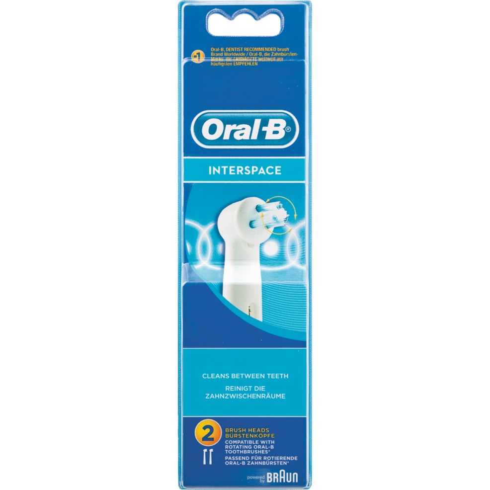 Image of Alternate - Oral-B Interspace 2er, Aufsteckbürste online einkaufen bei Alternate