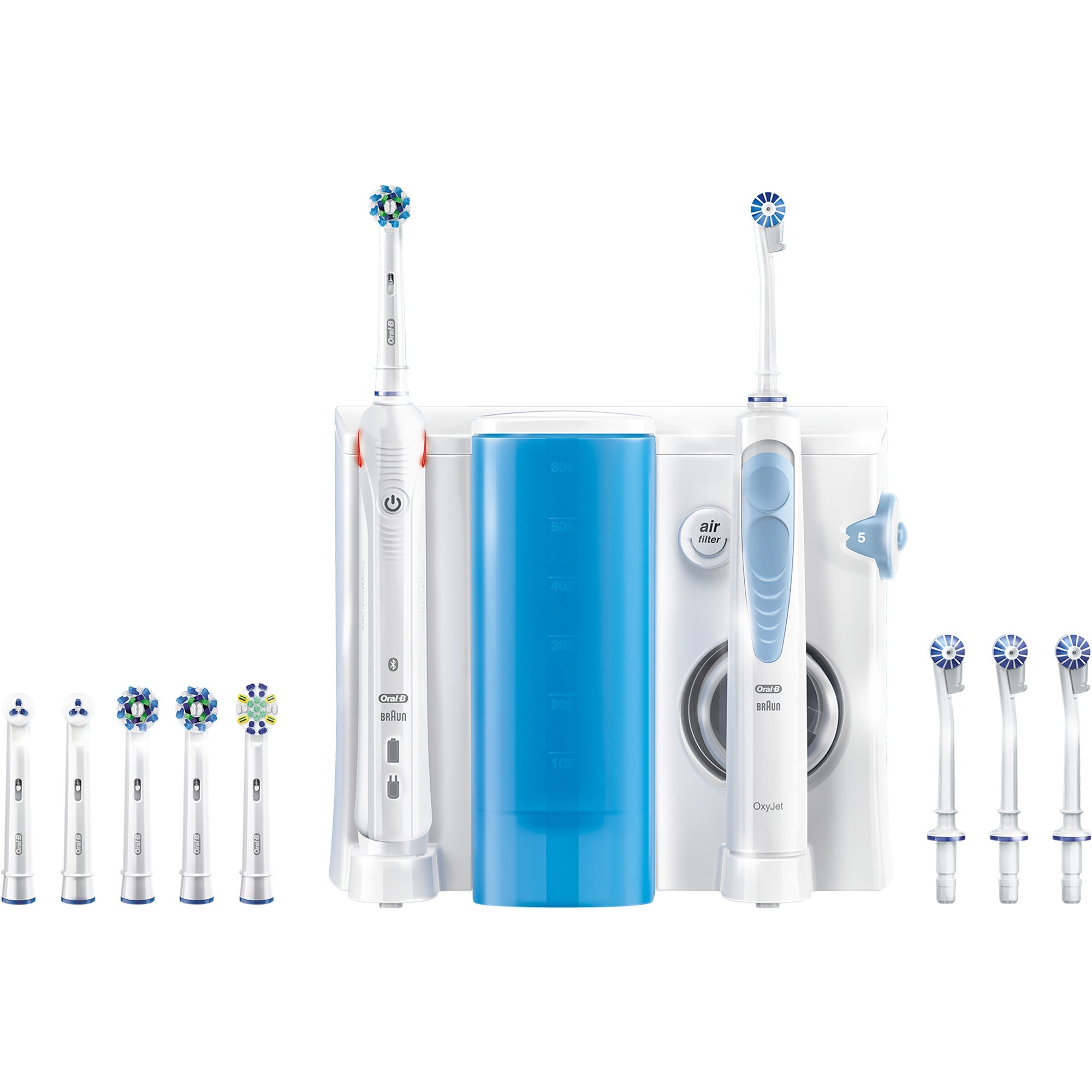Image of Alternate - Oral-B Mundpflege-Center OxyJet + Smart 5000 online einkaufen bei Alternate