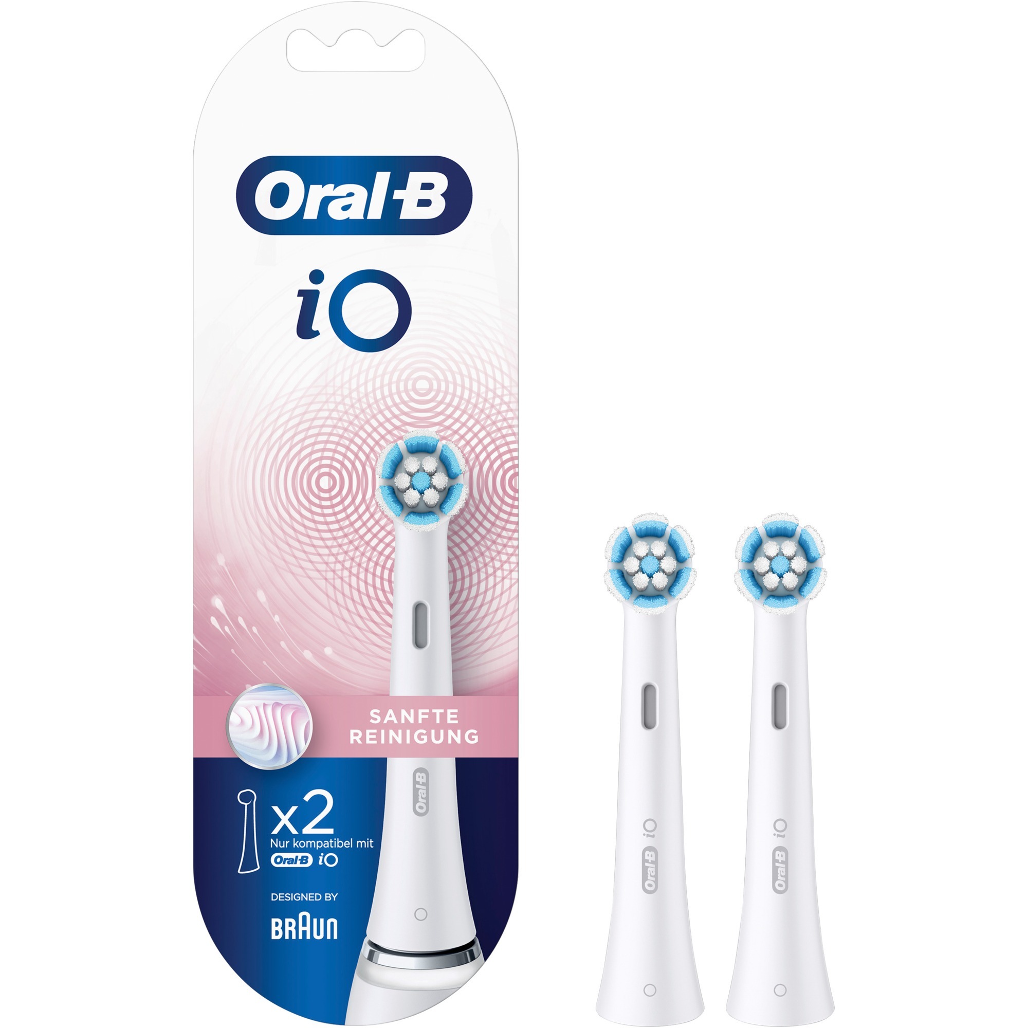 Image of Alternate - Oral-B iO Sanfte Reinigung 2er, Aufsteckbürste online einkaufen bei Alternate