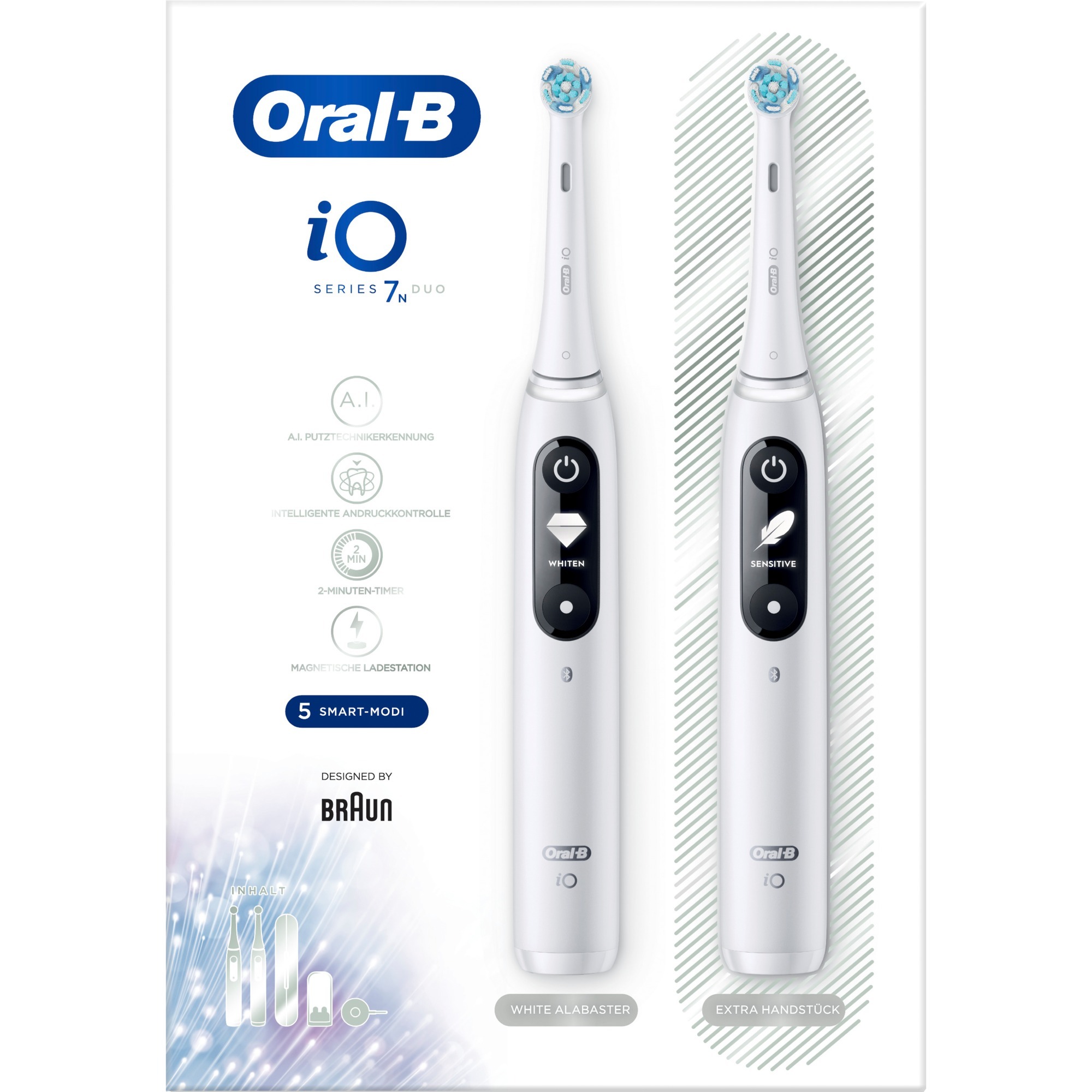 Image of Alternate - Oral-B iO Series 7N Duo, Elektrische Zahnbürste online einkaufen bei Alternate