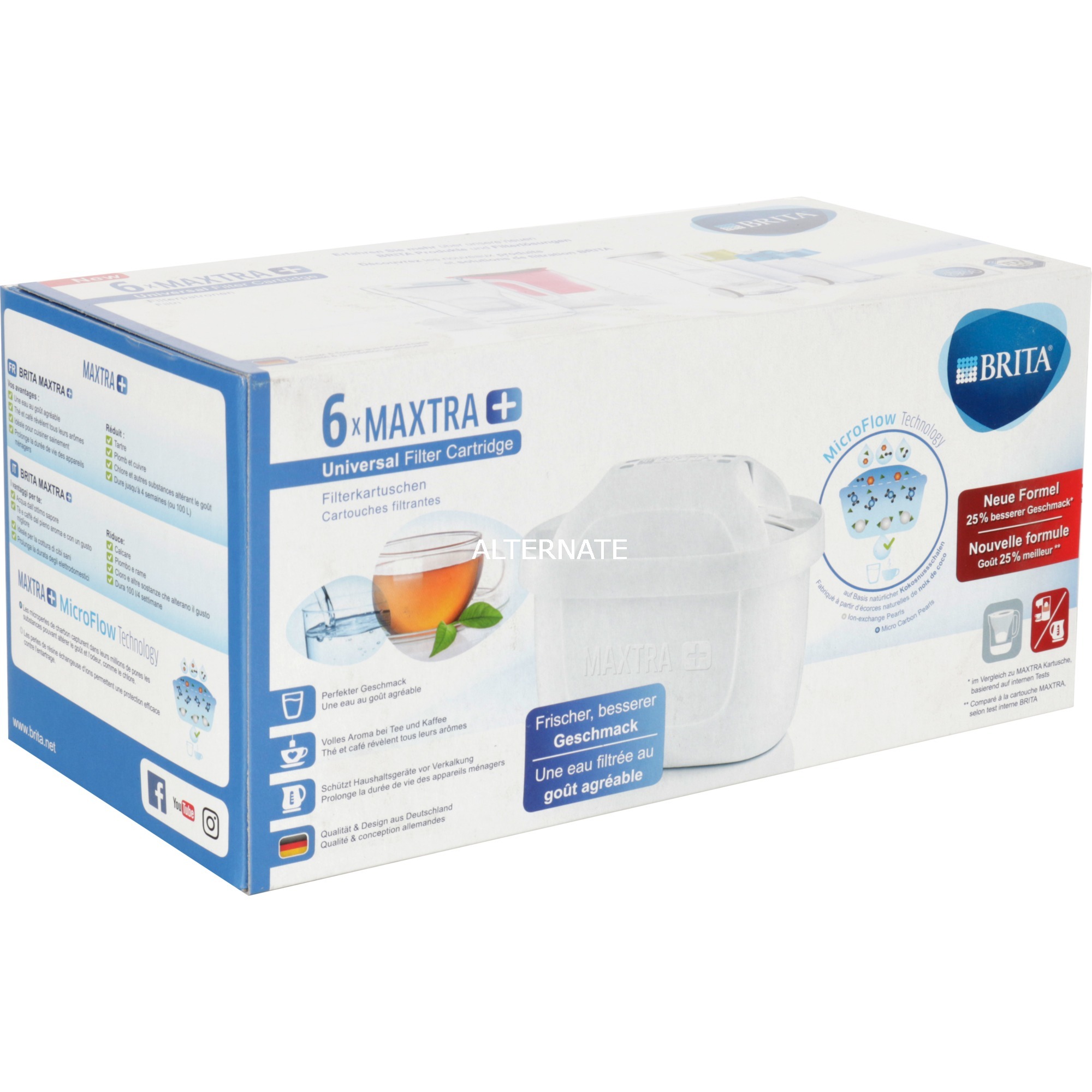 Image of Alternate - MAXTRA+ Pack 6, Wasserfilter online einkaufen bei Alternate