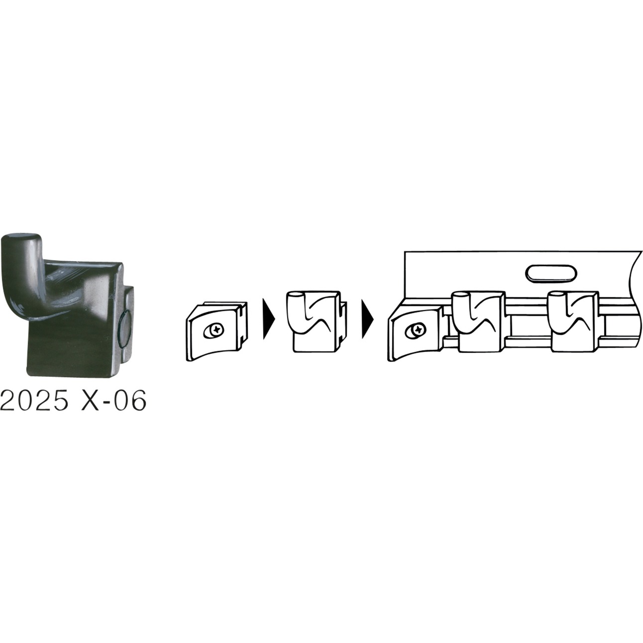 Image of Alternate - Werkzeughaken 2025X-06, Halterung online einkaufen bei Alternate