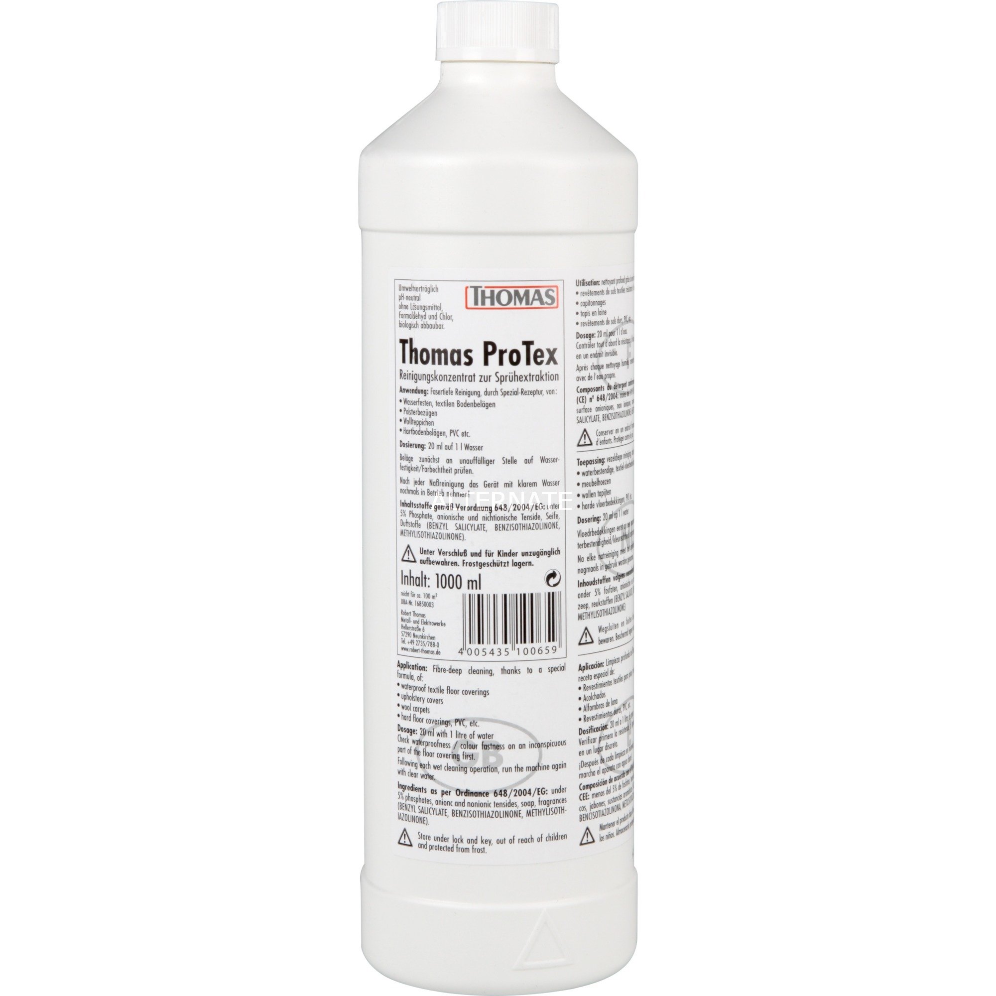 ProTex Reinigungskonzentrat, Reinigungsmittel