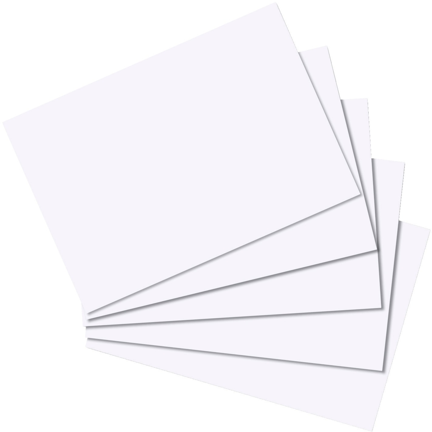 Image of Alternate - Karteikarten 100 Stück blanko A7, Papier online einkaufen bei Alternate