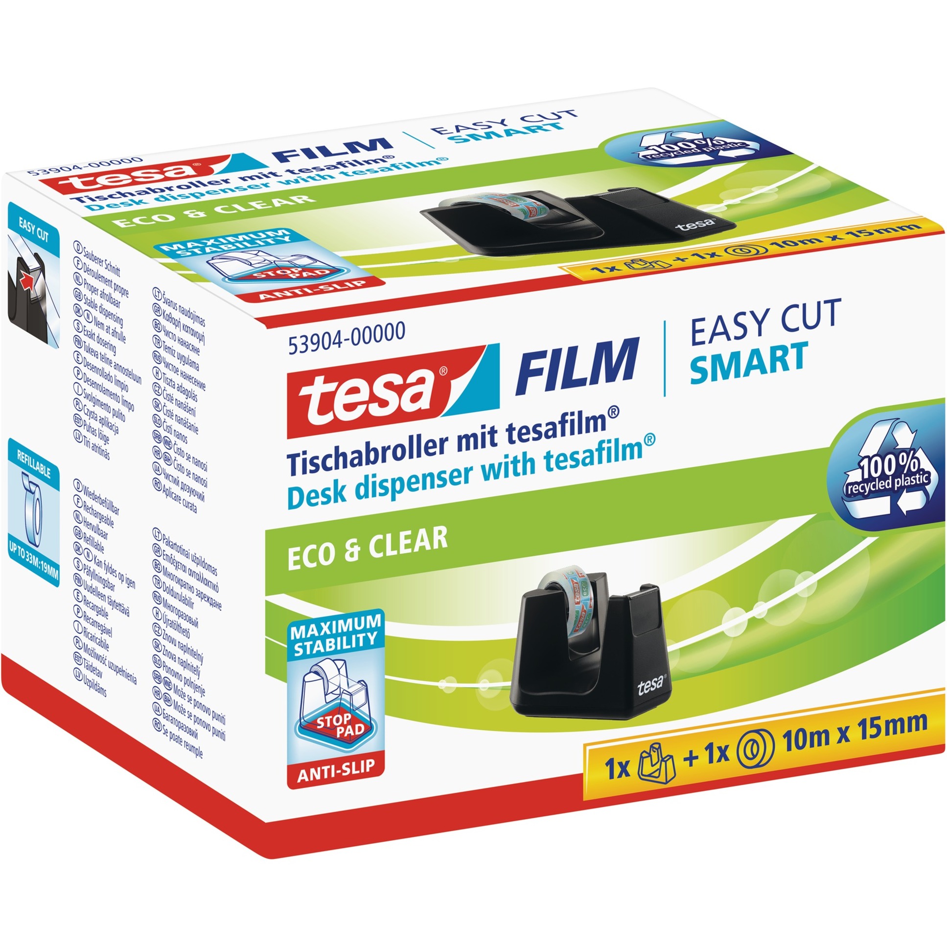 Image of Alternate - Tischabroller Easy Cut Smart + 1 Rolle eco & clear online einkaufen bei Alternate