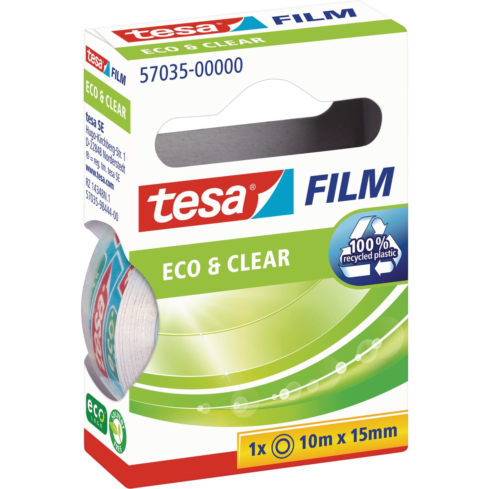 Image of Alternate - tesafilm eco & clear, 1 Rolle, 15mm, Klebeband online einkaufen bei Alternate
