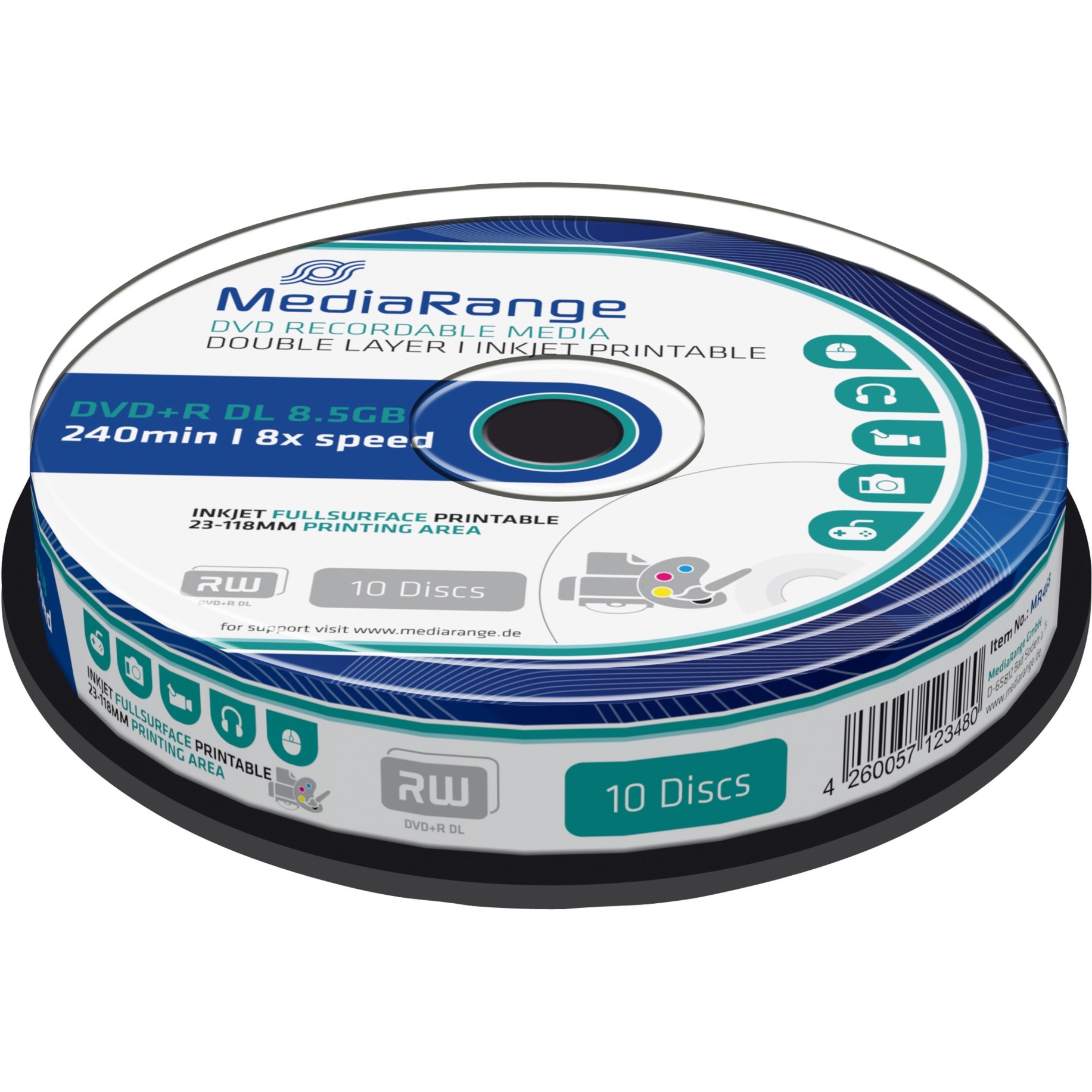 DVD+R DL 8,5 GB, DVD-Rohlinge