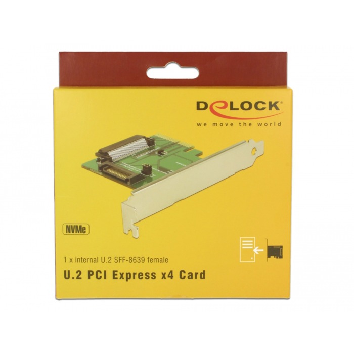 Image of Alternate - PCI Express x4 Karte > 1 x intern U.2 NVMe SFF-8639 Buchse, Controller online einkaufen bei Alternate