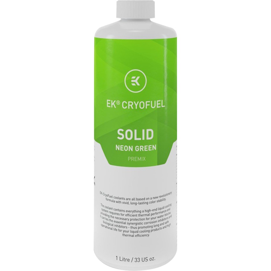 Image of Alternate - EK-CryoFuel Solid Neon Green (Premix 1000mL), Kühlmittel online einkaufen bei Alternate