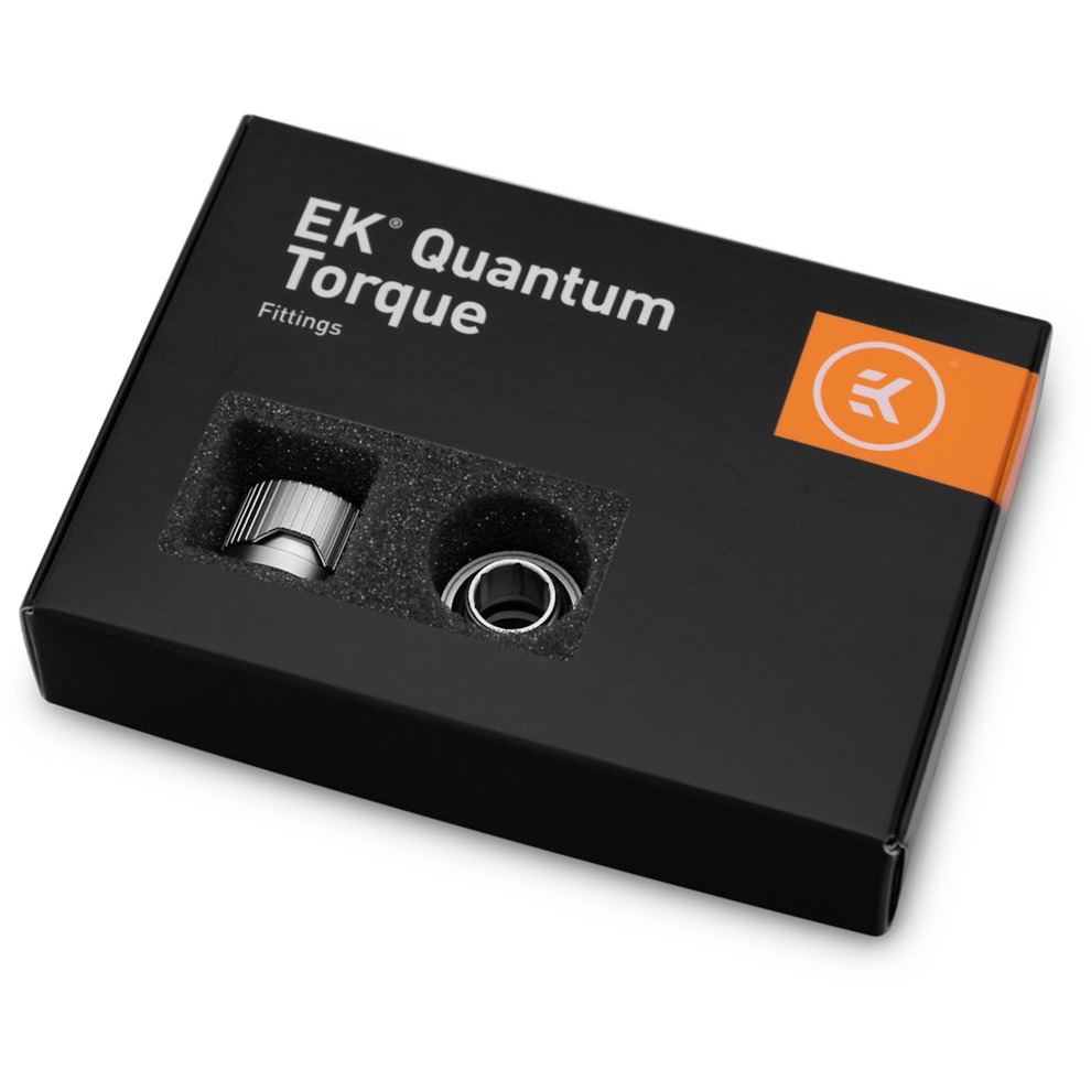 Image of Alternate - EK-Quantum Torque 6-Pack HDC 12 - Satin Titanium, Verbindung online einkaufen bei Alternate