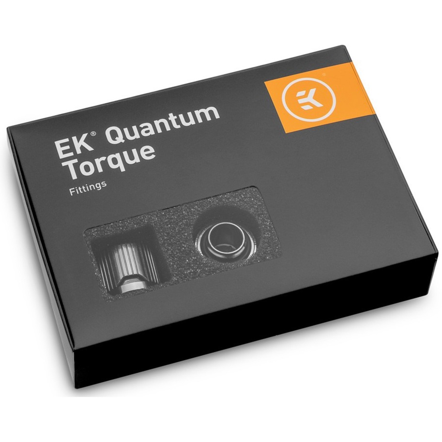 Image of Alternate - EK-Quantum Torque 6-Pack HTC 12 - Black Nickel, Verbindung online einkaufen bei Alternate