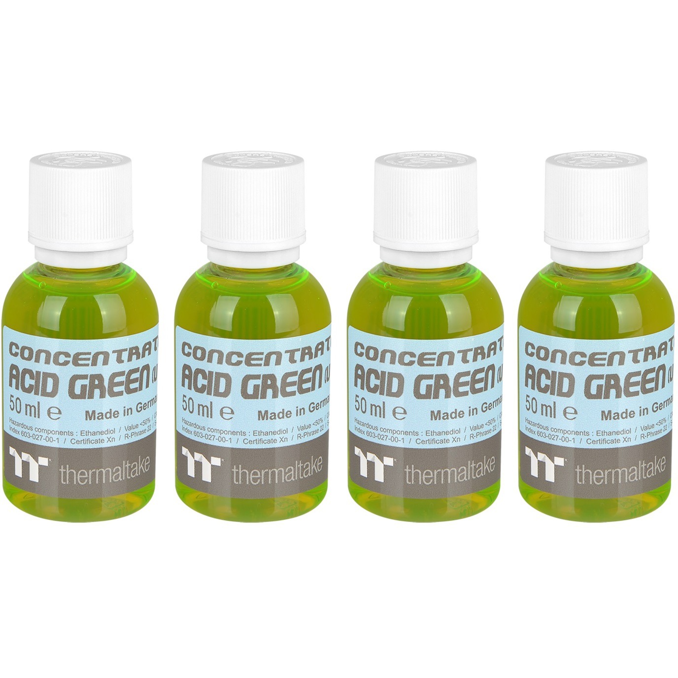 Image of Alternate - Premium Concentrate - Acid Green (4 Bottle Pack), Kühlmittel online einkaufen bei Alternate