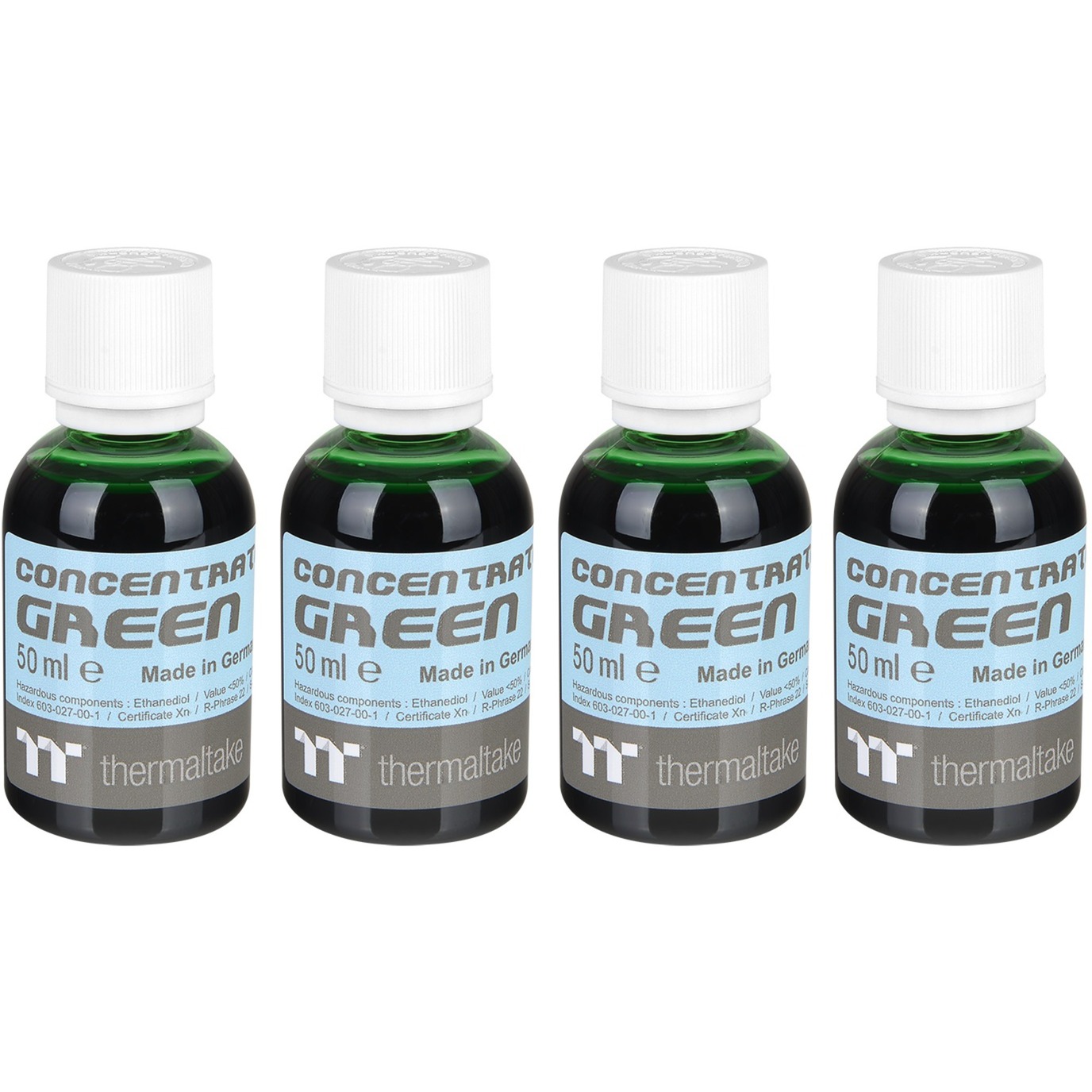 Image of Alternate - Premium Concentrate - Green (4 Bottle Pack), Kühlmittel online einkaufen bei Alternate