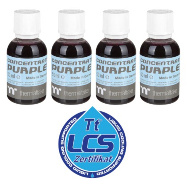 Image of Alternate - Premium Concentrate - Purple (4 Bottle Pack), Kühlmittel online einkaufen bei Alternate