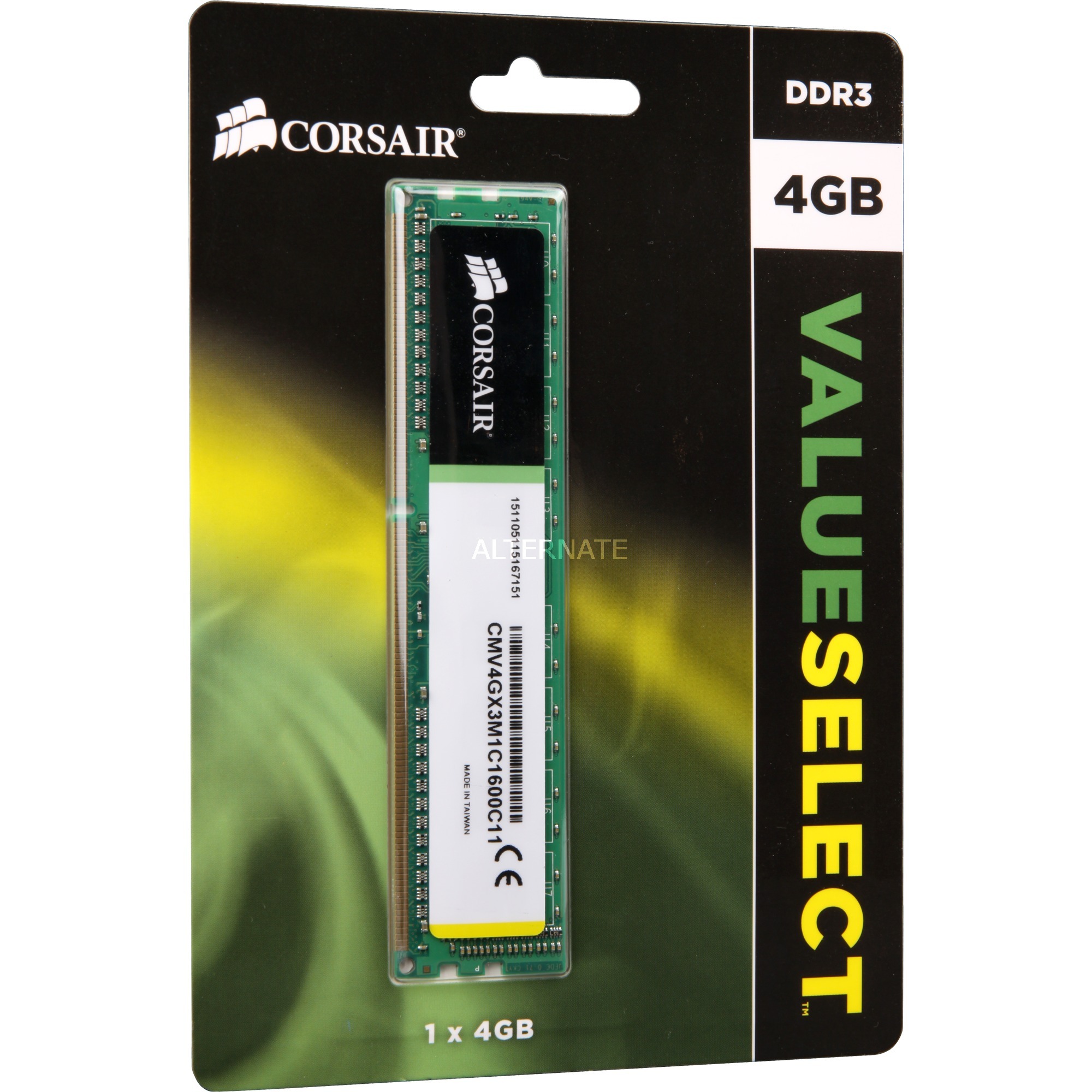 Image of Alternate - DIMM 4GB DDR3L-1600, Arbeitsspeicher online einkaufen bei Alternate