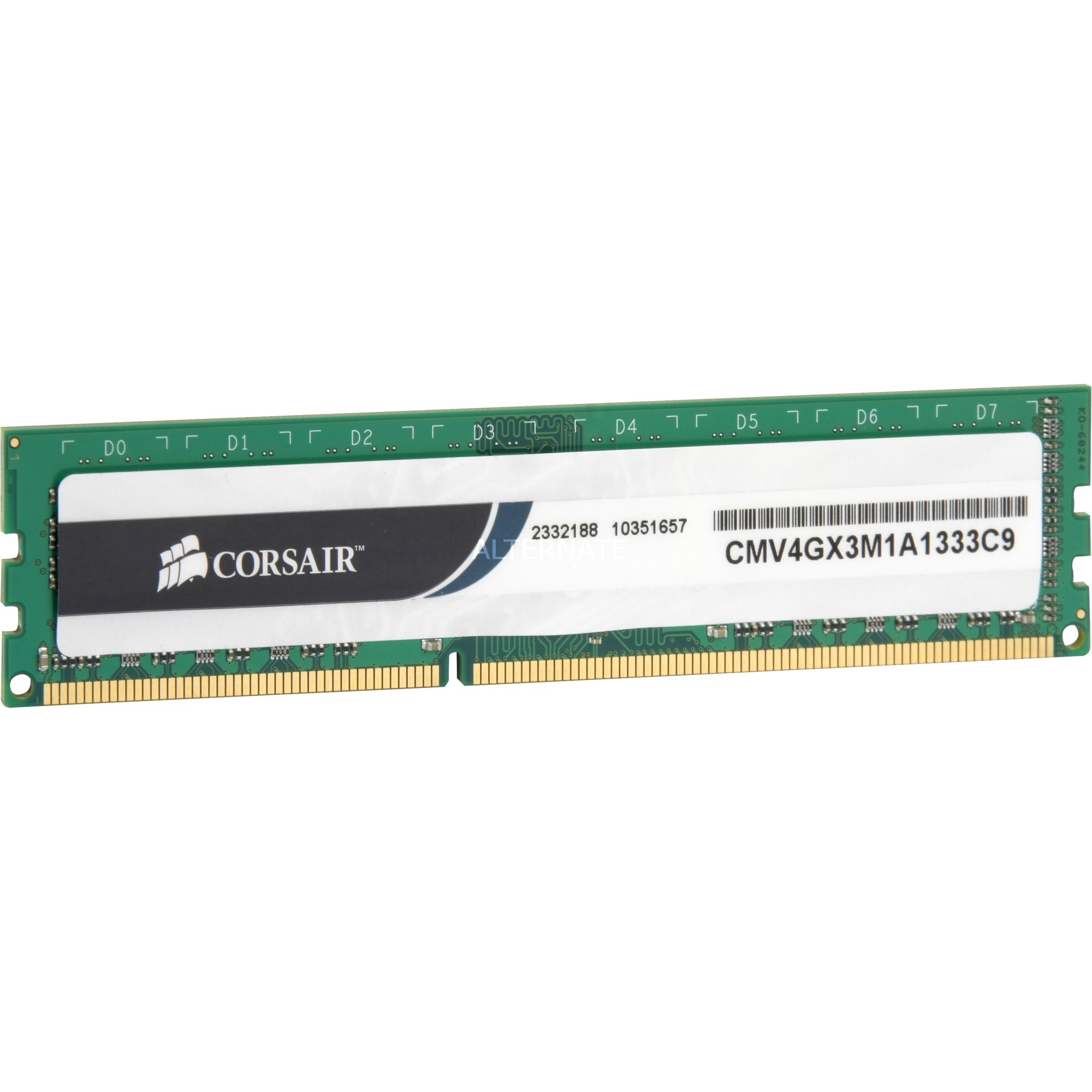 Image of Alternate - DIMM 4 GB DDR3-1333, Arbeitsspeicher online einkaufen bei Alternate