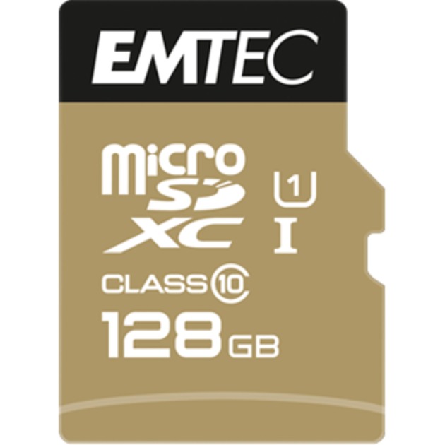 Image of Alternate - Elite Gold 128 GB microSDXC, Speicherkarte online einkaufen bei Alternate