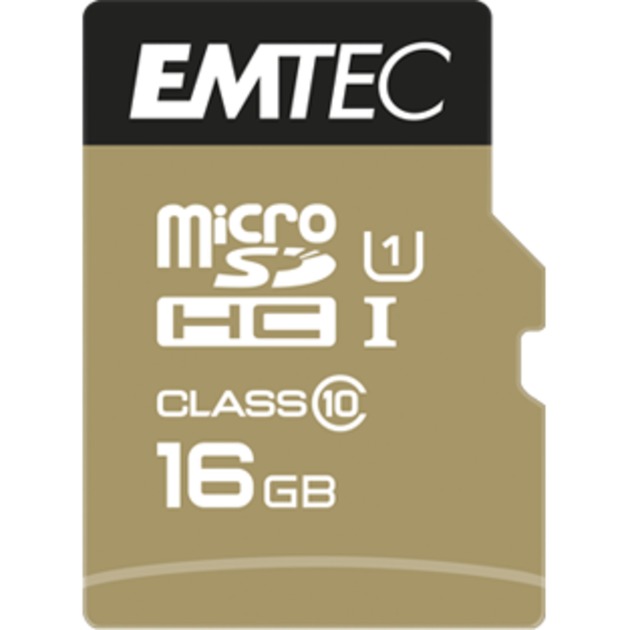 Image of Alternate - Elite Gold 16 GB microSDHC, Speicherkarte online einkaufen bei Alternate