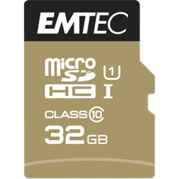 Image of Alternate - Elite Gold 32 GB microSDHC, Speicherkarte online einkaufen bei Alternate