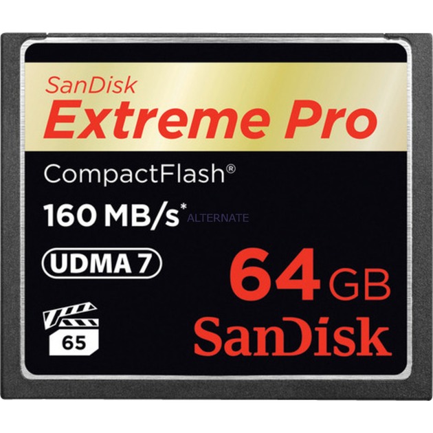 Image of Alternate - CompactFlash Extreme Pro 64 GB, Speicherkarte online einkaufen bei Alternate