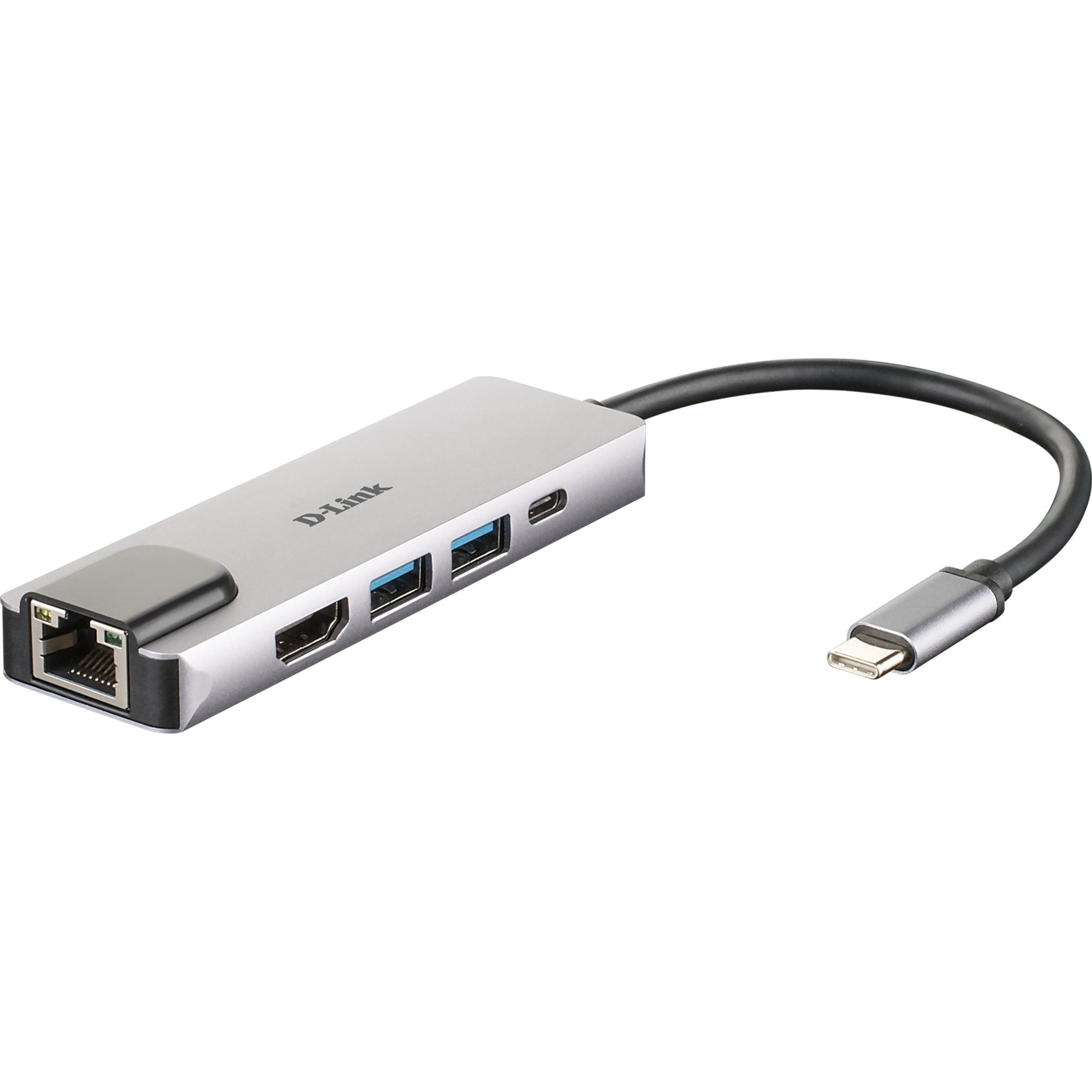 Image of Alternate - DUB-M520 USB-C Hub mit Ethernet und Powerdelivery, USB-Hub online einkaufen bei Alternate
