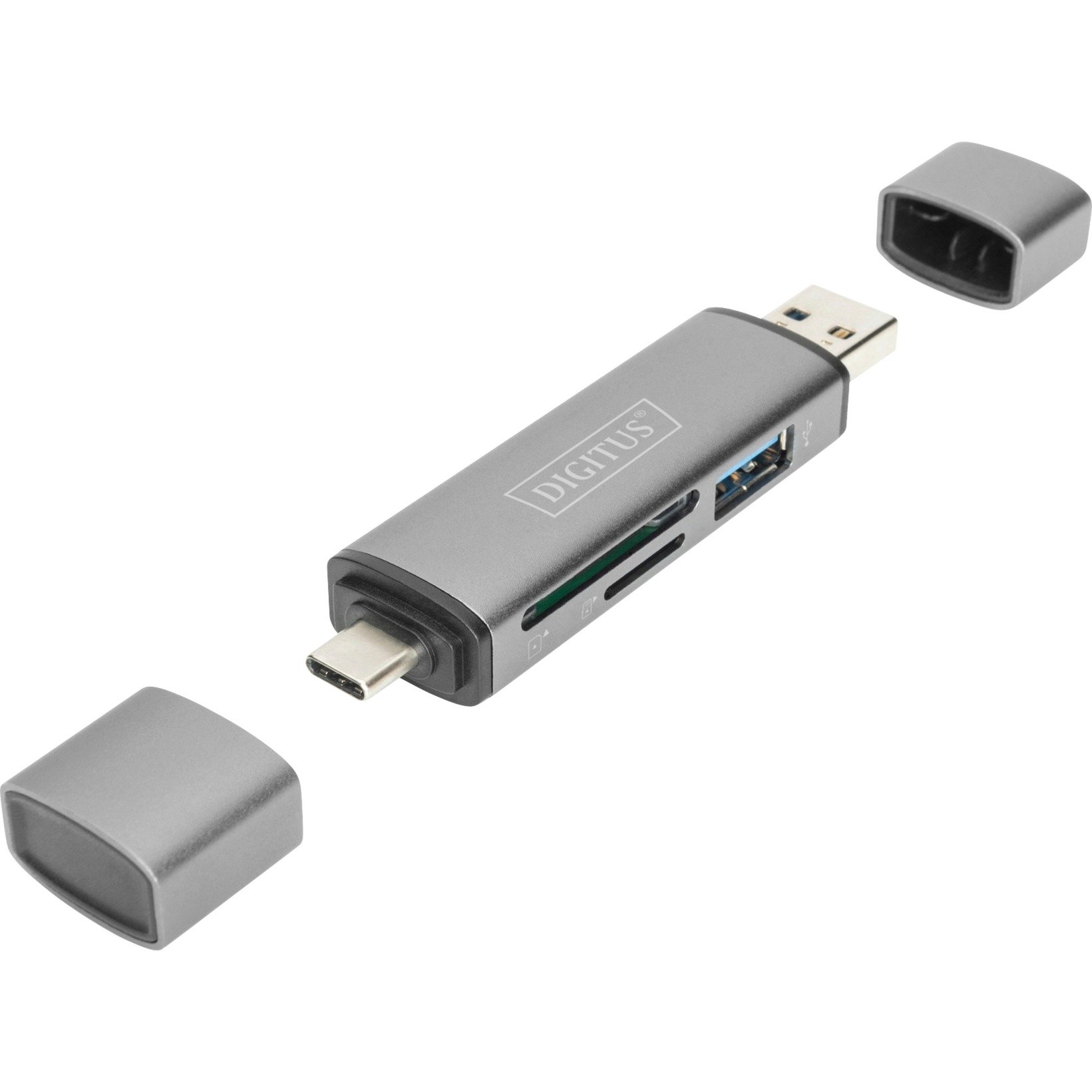 Image of Alternate - Dual Card Reader USB-C / USB 3.0, OTG, Kartenleser online einkaufen bei Alternate