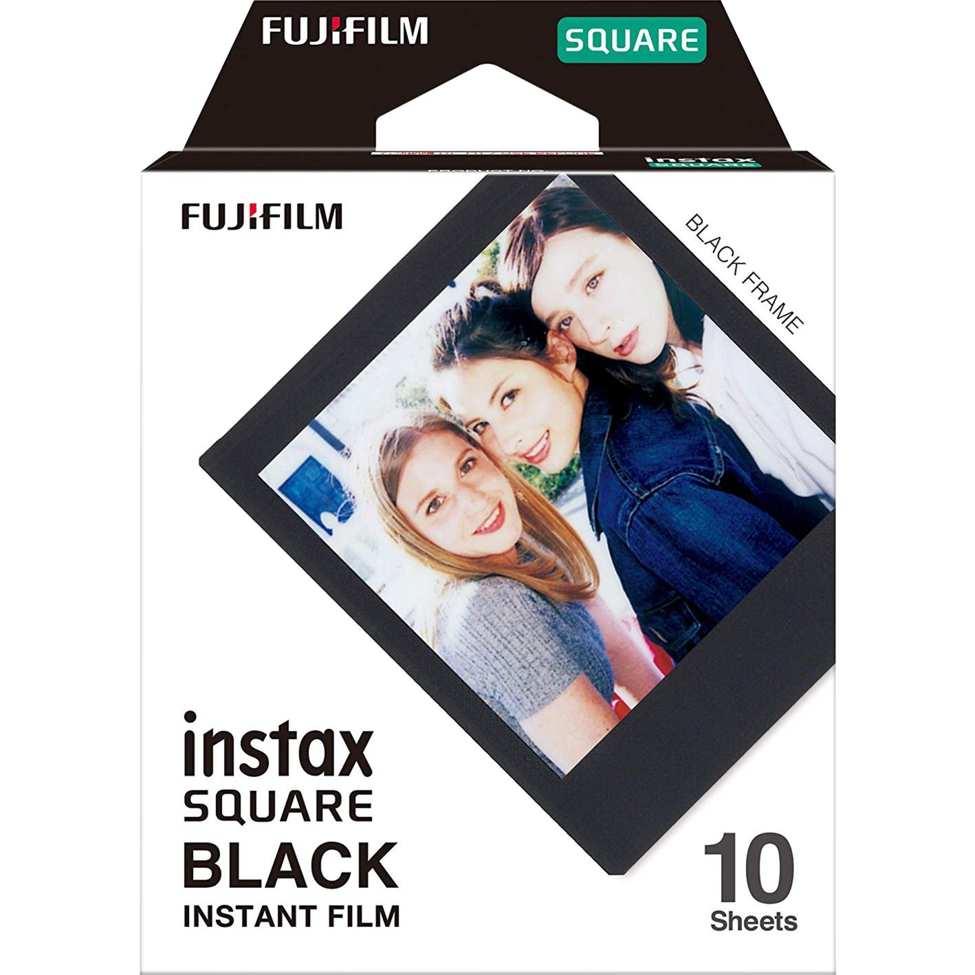Image of Alternate - instax SQUARE BLACK Film, Fotopapier online einkaufen bei Alternate