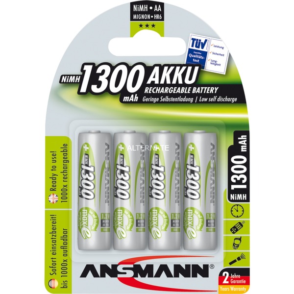 Image of Alternate - 1300mAh, Akku online einkaufen bei Alternate