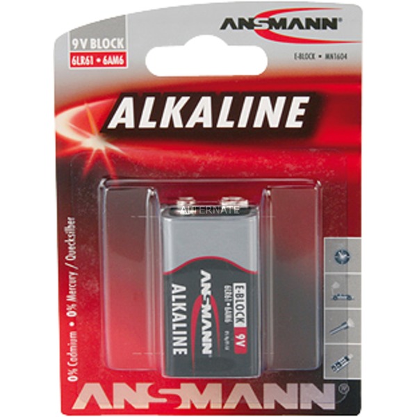 Image of Alternate - Alkaline Red, Batterie online einkaufen bei Alternate