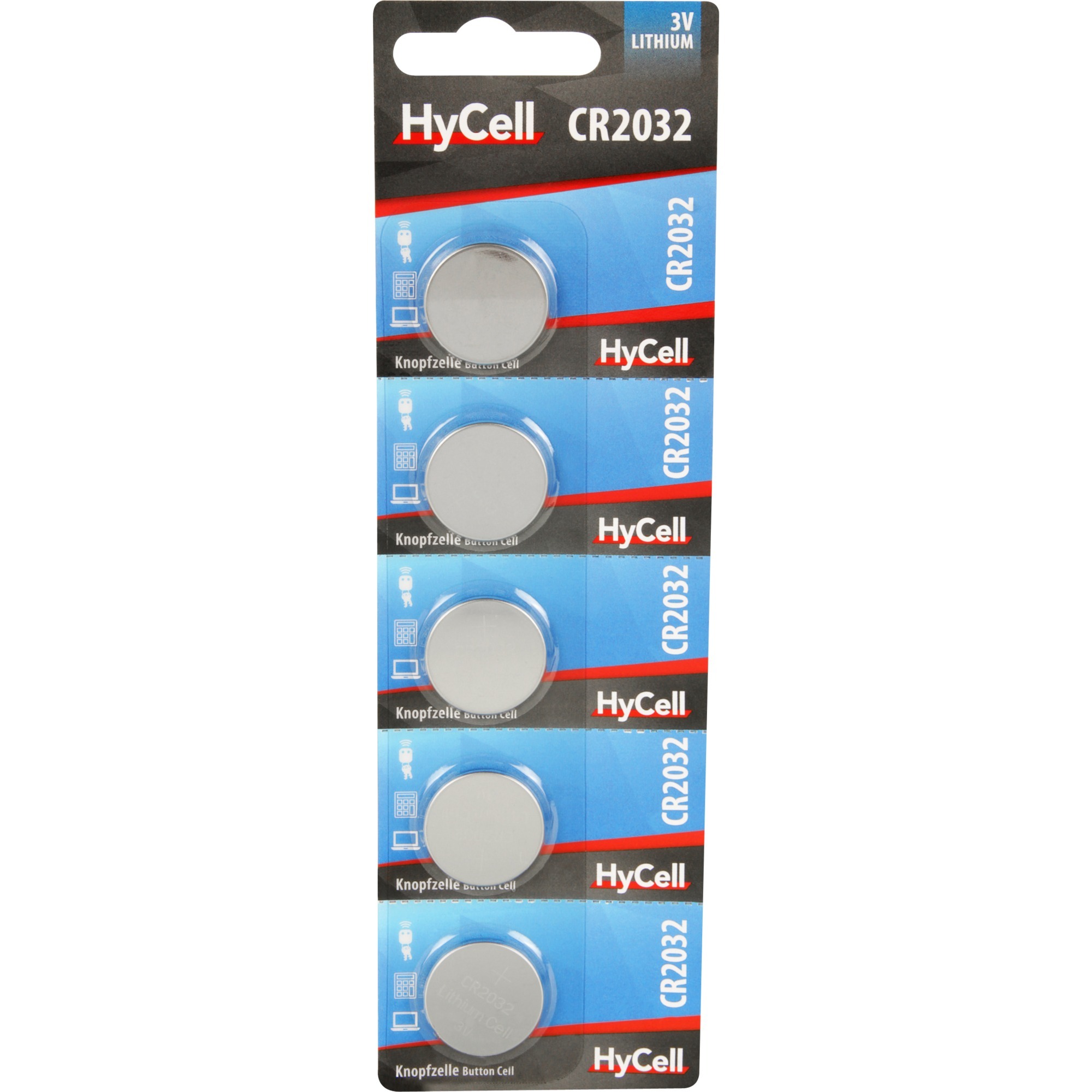 Image of Alternate - Lithium Knopfzellen CR2032, Batterie online einkaufen bei Alternate