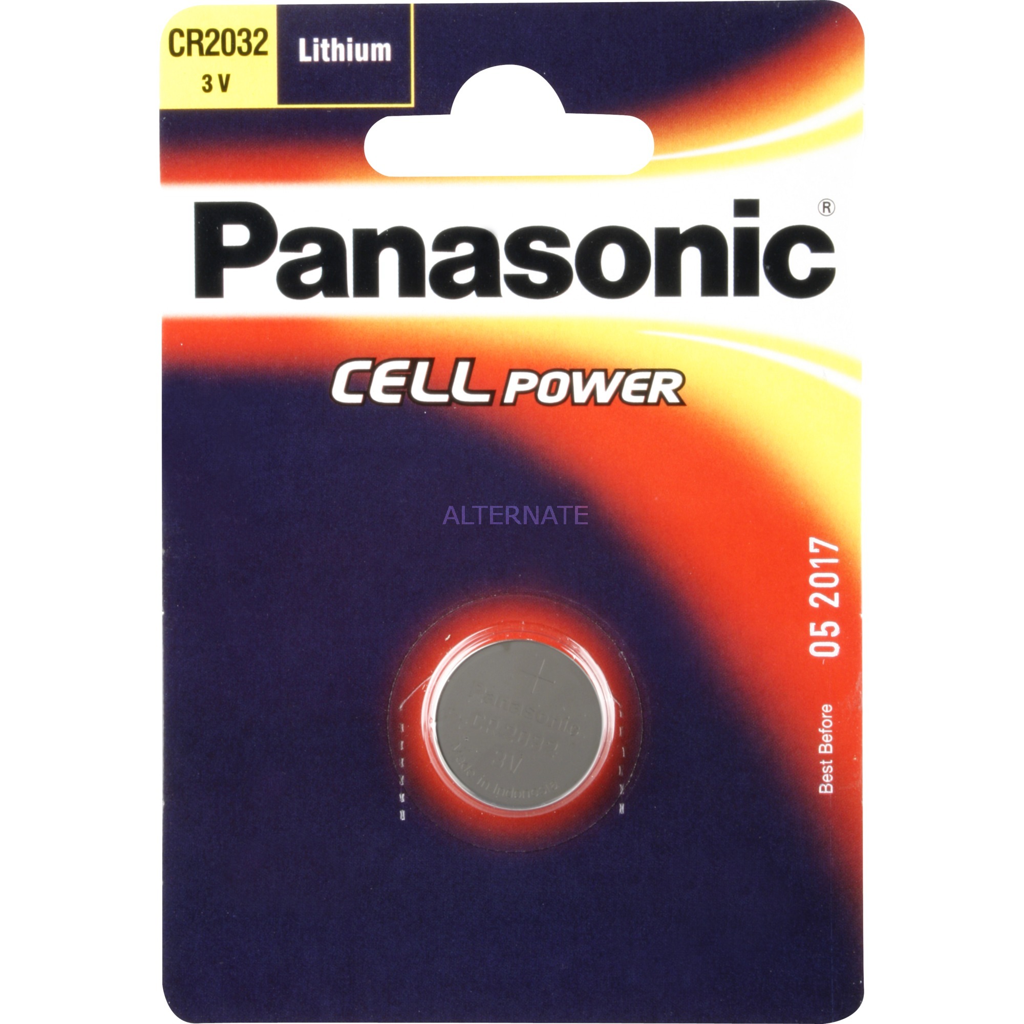 Image of Alternate - Knopfzellen CR2032EP/1B, Batterie online einkaufen bei Alternate