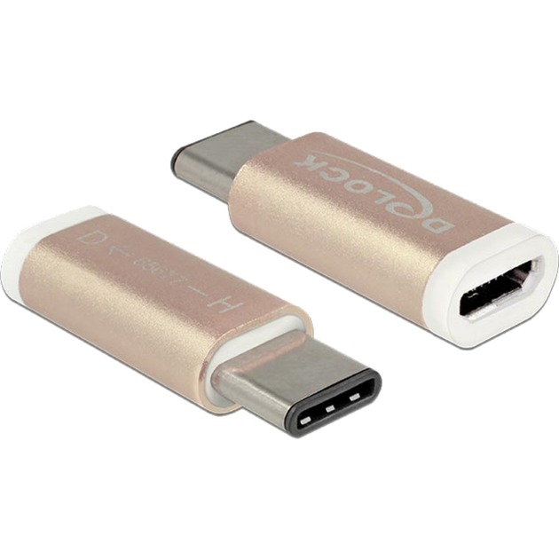 Image of Alternate - Adapter USB 2.0 C > micro-USB Buchse online einkaufen bei Alternate