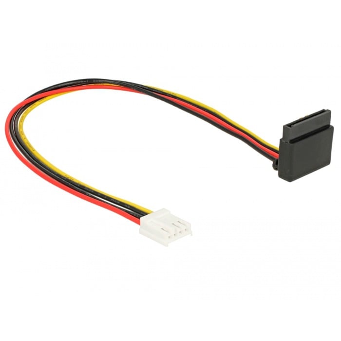 Image of Alternate - Kabel Power Floppy 4Pin (Buchse) > SATA 15Pin (Buchse) online einkaufen bei Alternate