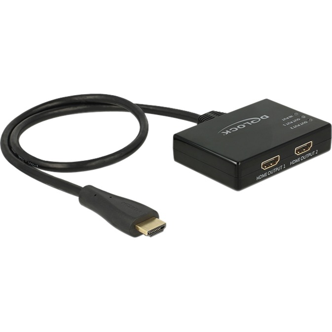 Image of Alternate - Splitter 1x HDMI Stecker > 2x HDMI out 4K, HDMI Splitter online einkaufen bei Alternate