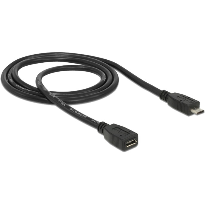 Image of Alternate - Verlängerung USB 2.0 Micro-B Stecker > Buchse, Verlängerungskabel online einkaufen bei Alternate