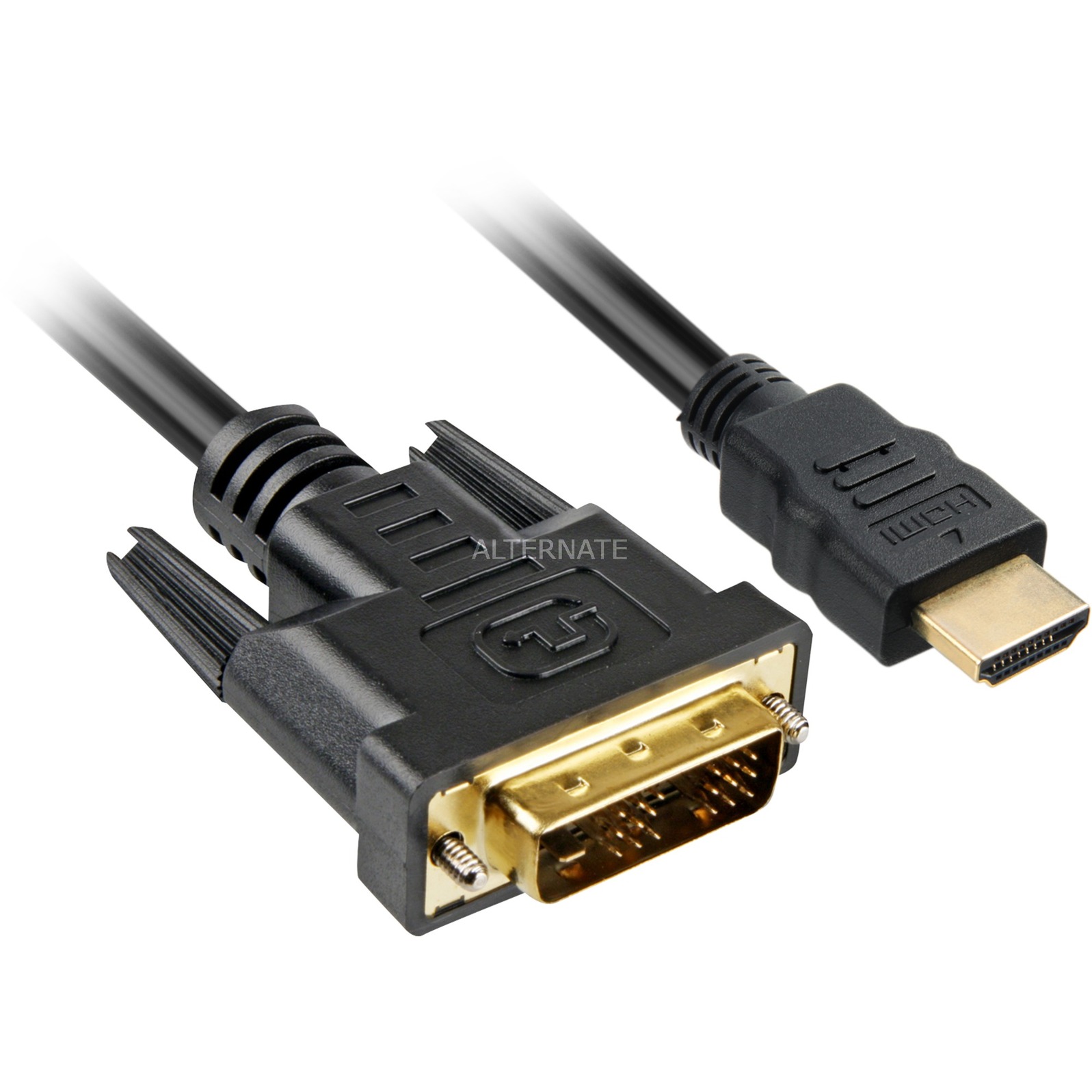 Image of Alternate - Adapterkabel HDMI > DVI online einkaufen bei Alternate