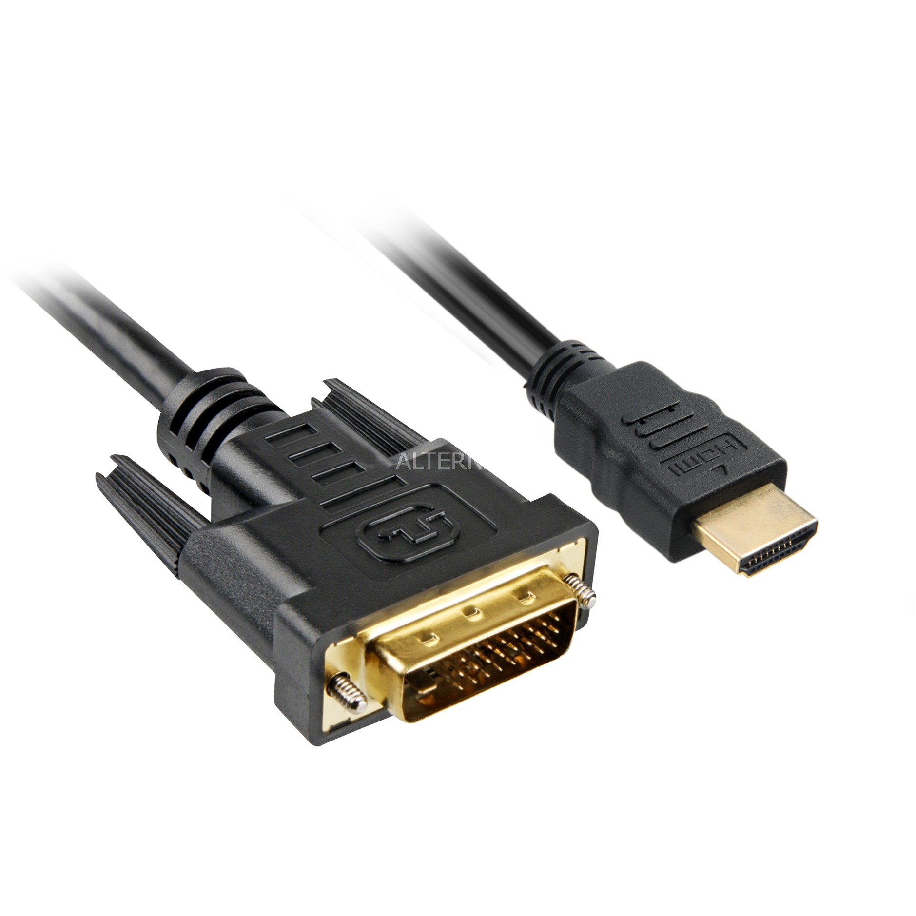 Image of Alternate - Adapterkabel HDMI > DVI-D online einkaufen bei Alternate
