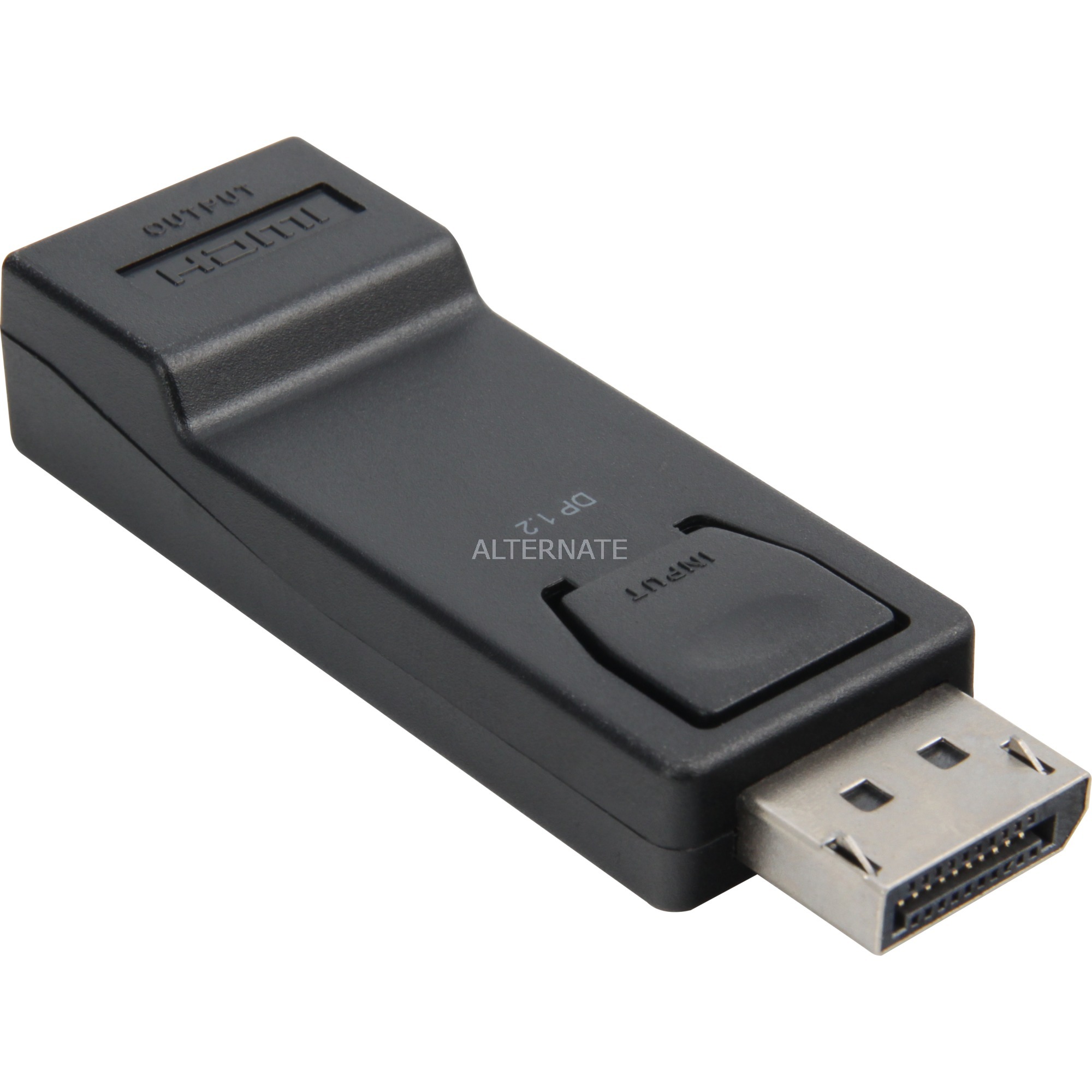 Image of Alternate - DisplayPort 1.2 Stecker > HDMI Buchse Adapter online einkaufen bei Alternate