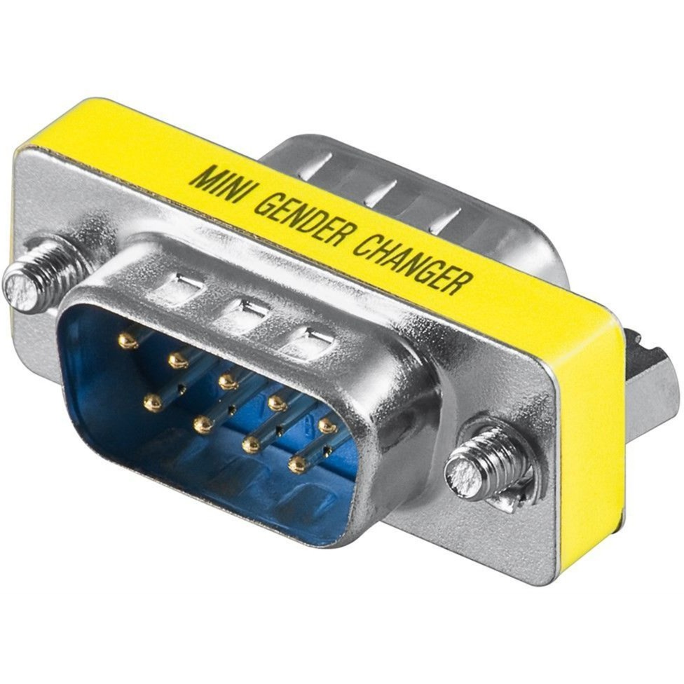 Image of Alternate - Mini-Gender-Changer 9polig Stecker > Stecker, Adapter online einkaufen bei Alternate