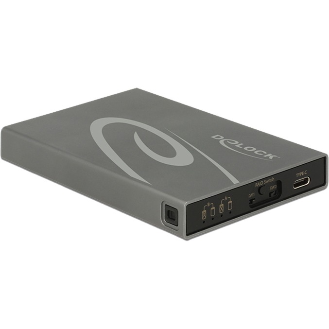 Image of Alternate - 2x M.2 Key B SSD > USB 3.1 Gen 2 USB Type-C, Laufwerksgehäuse online einkaufen bei Alternate