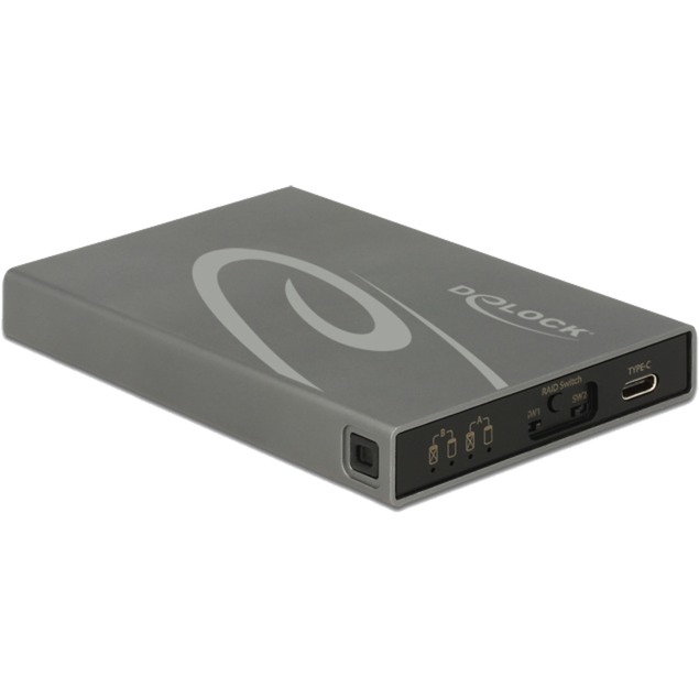 Image of Alternate - 2x mSATA SSD > USB 3.1 Gen2 USB Type-C Buchse, Laufwerksgehäuse online einkaufen bei Alternate