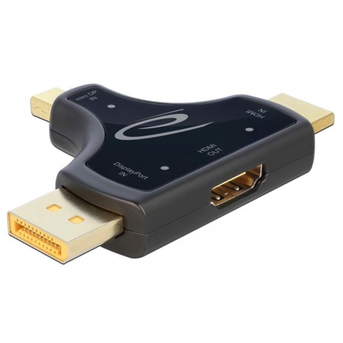 Image of Alternate - 3in1 Monitoradapter HDMI / DisplayPort / mini DisplayPort > HDMI online einkaufen bei Alternate