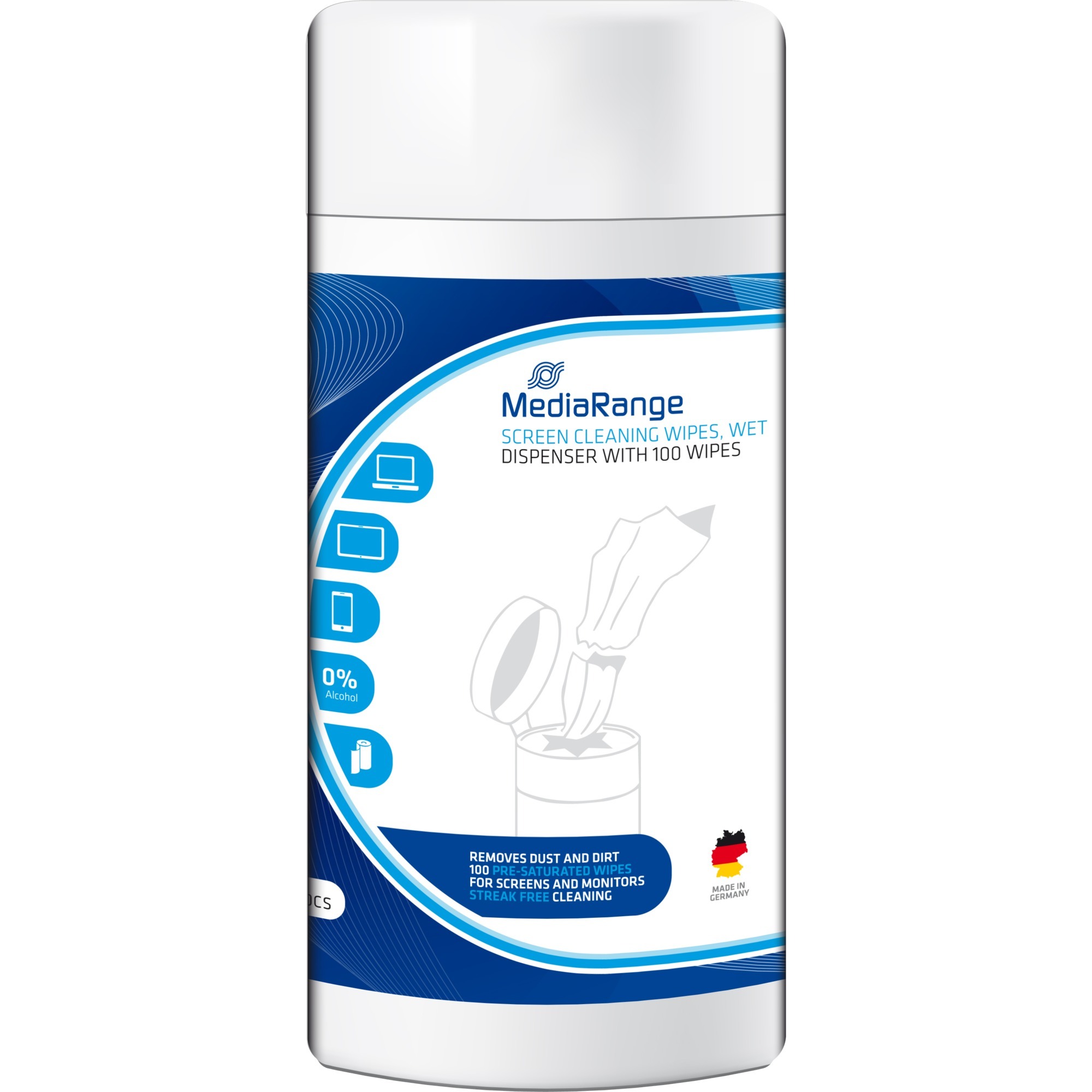 Bildschirm Feuchttücher, Reinigungstücher