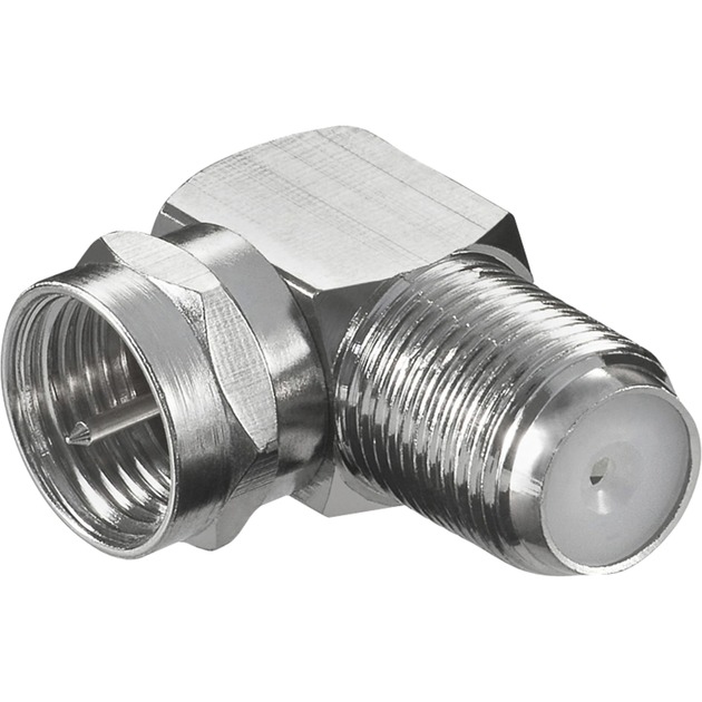 Image of Alternate - 90°-Winkel-Adapter F-Stecker auf F-Kupplung online einkaufen bei Alternate