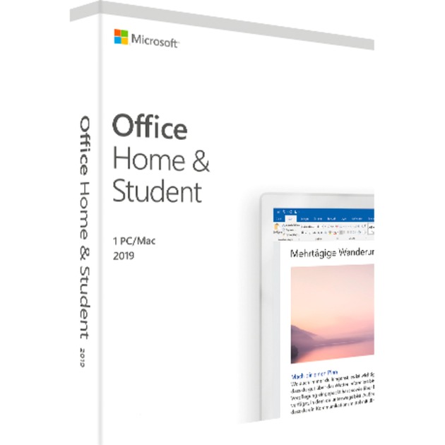 Image of Alternate - Office Home & Student 2019, Office-Software online einkaufen bei Alternate