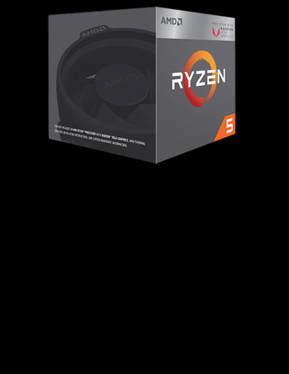 Ryzen 5 2400G, Prozessor Ryzen 5 2400G, Prozessor