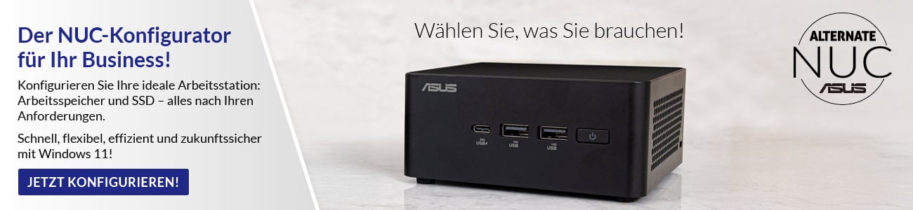 Der NUC-Konfigurator für Ihr Business